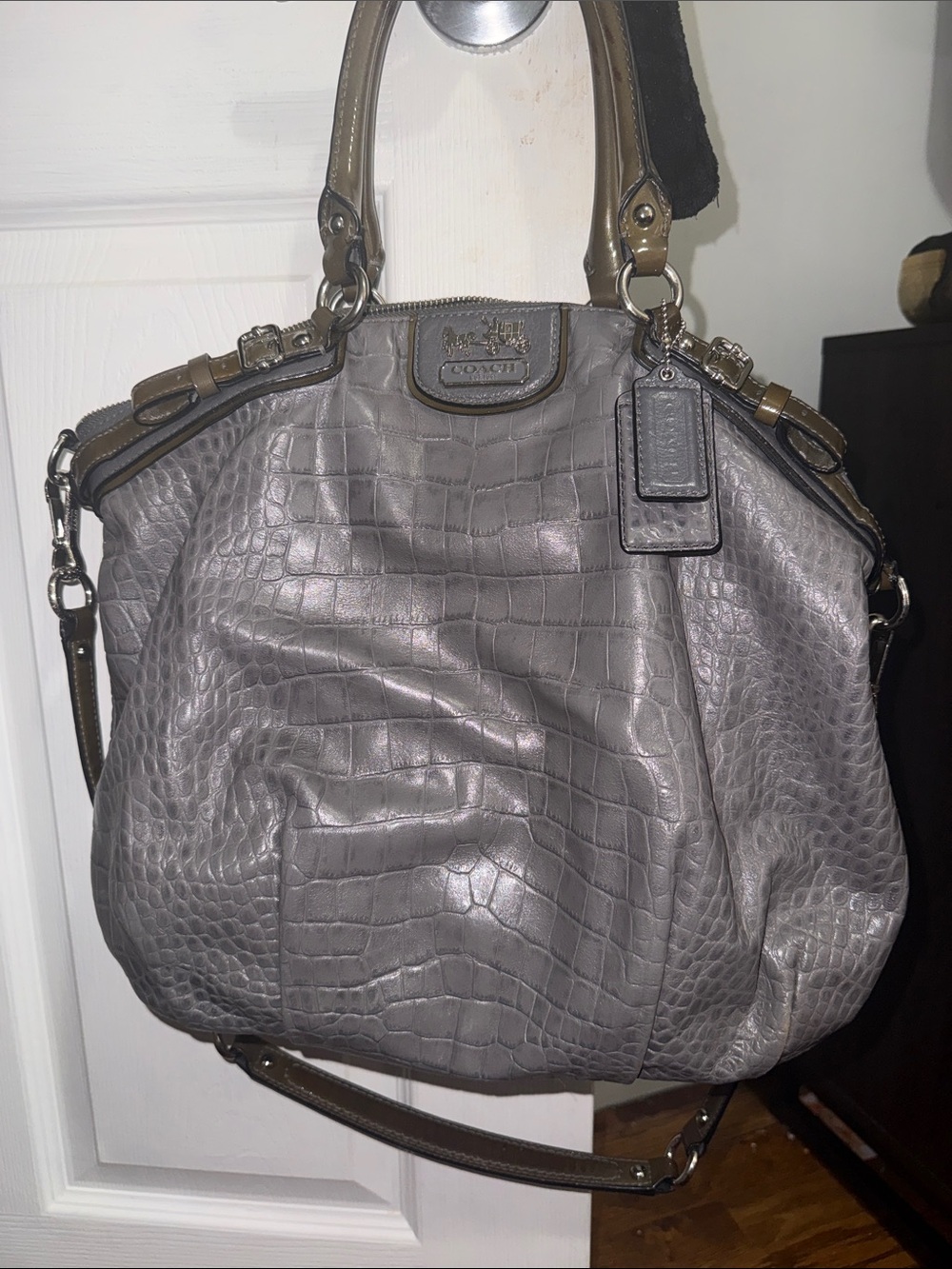 Coach Madison Leather Hailey Hobo, style 18633
